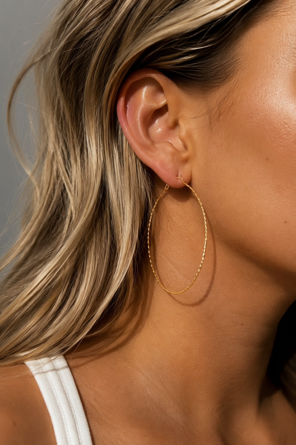 Spotlight Hoop Earrings
