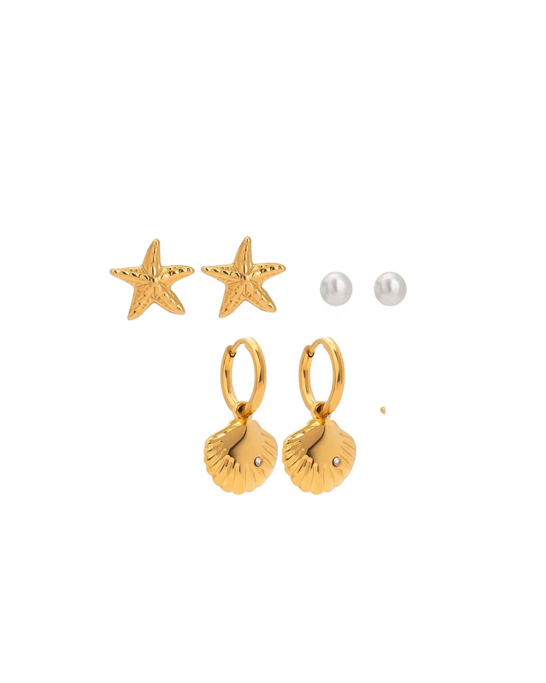 Ocean Earring Stack