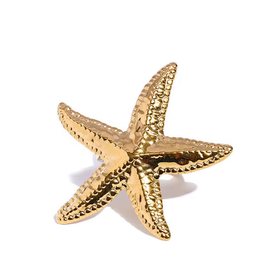 Island Star Fish Ring