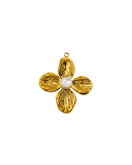 Pearl Flower Charm