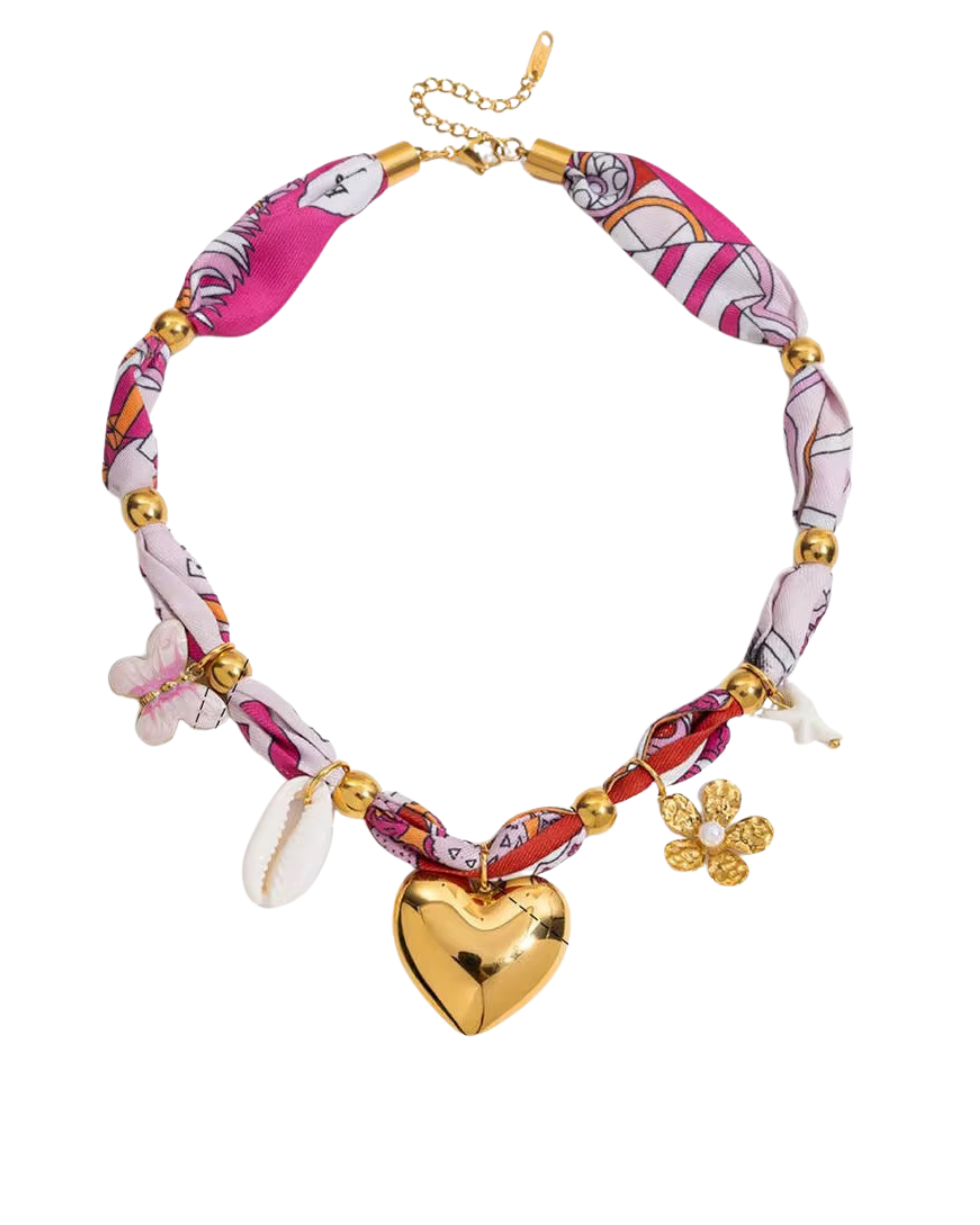 Lovers Scarf Necklace