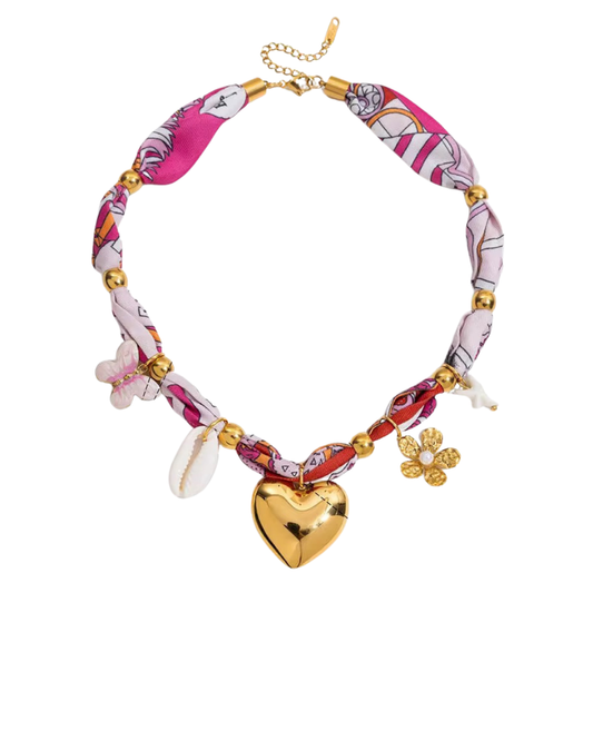 Lovers Scarf Necklace