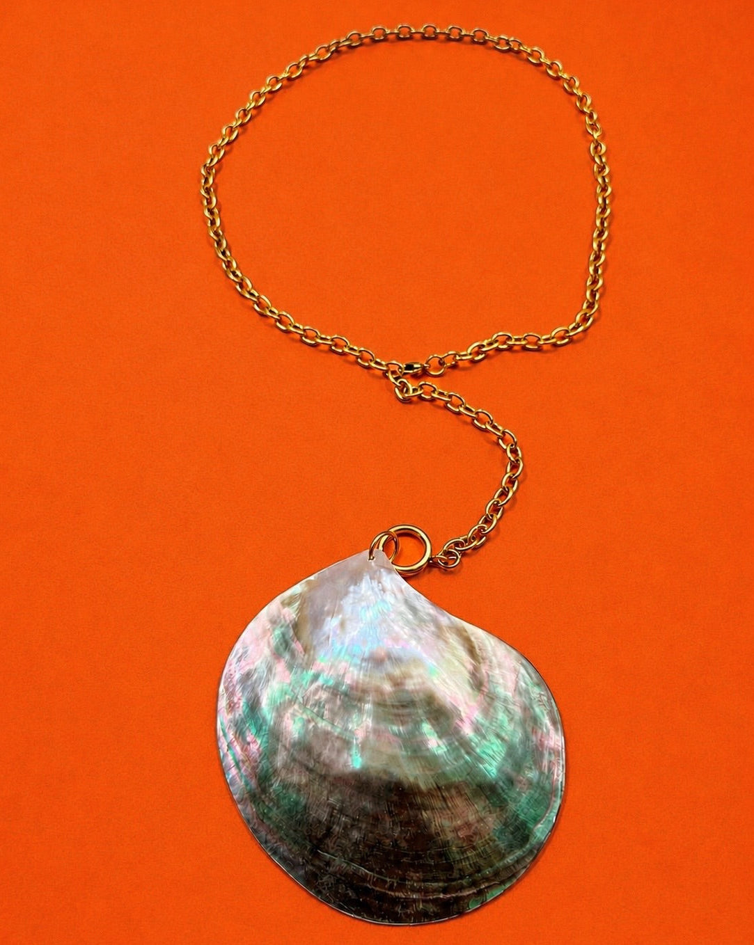 Ibiza Lariat Shell Necklace