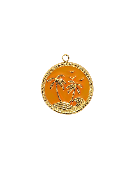Orange Palm Charm