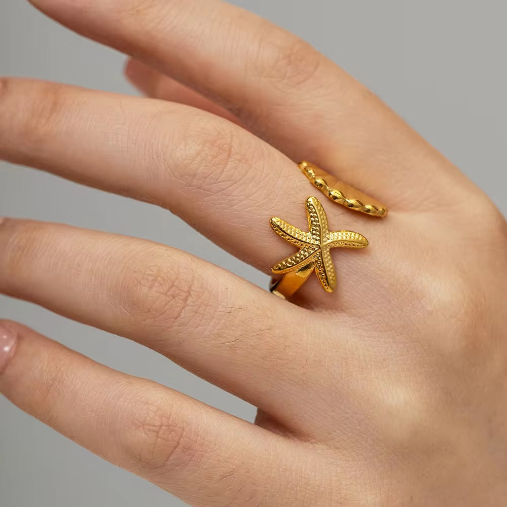 Coral Charm Ring