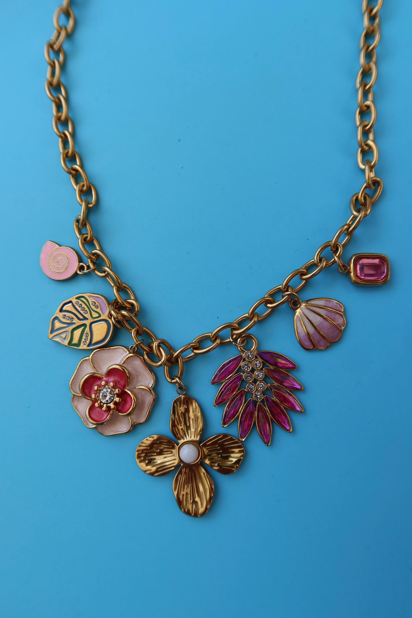 Lilac Shell Charm