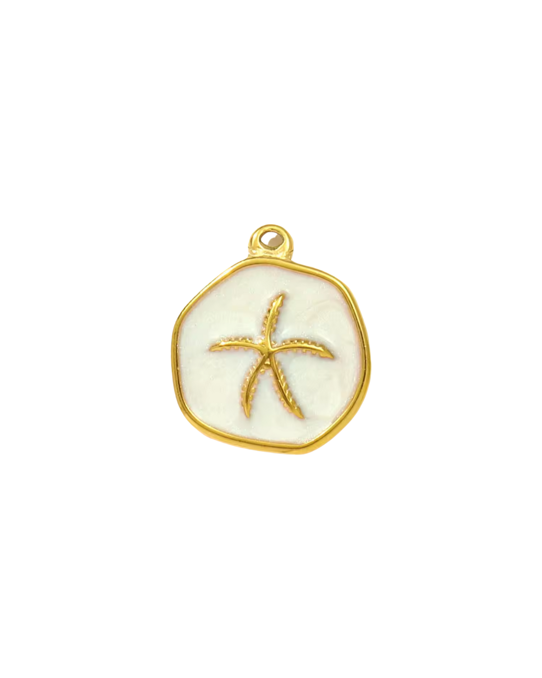 White Star Charm