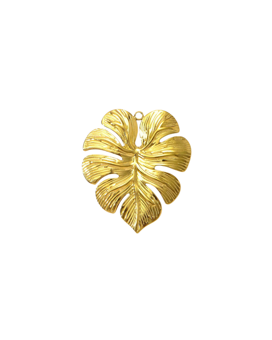 Gold Leaf Charm