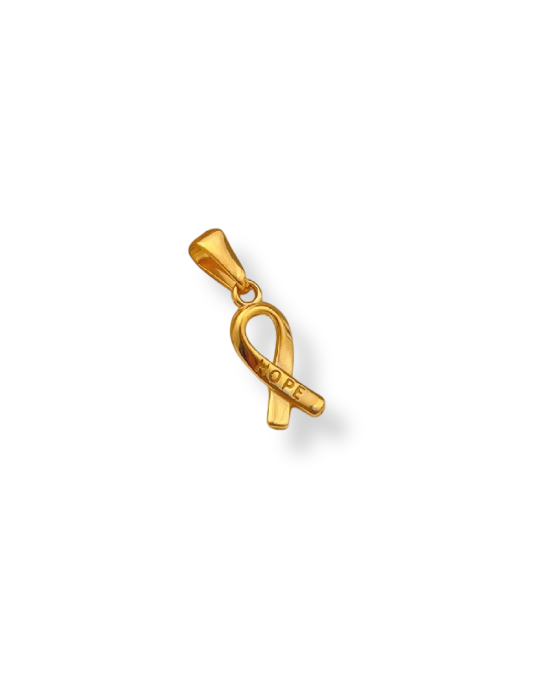 Hope Ribbon Charm