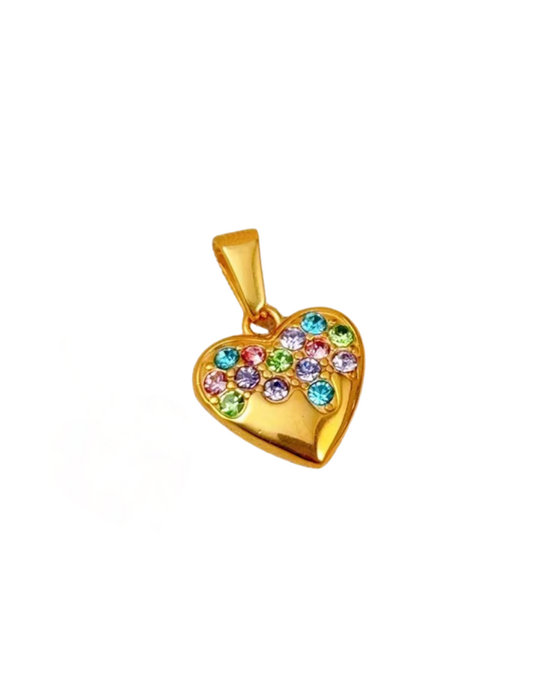 Pop heart Charm