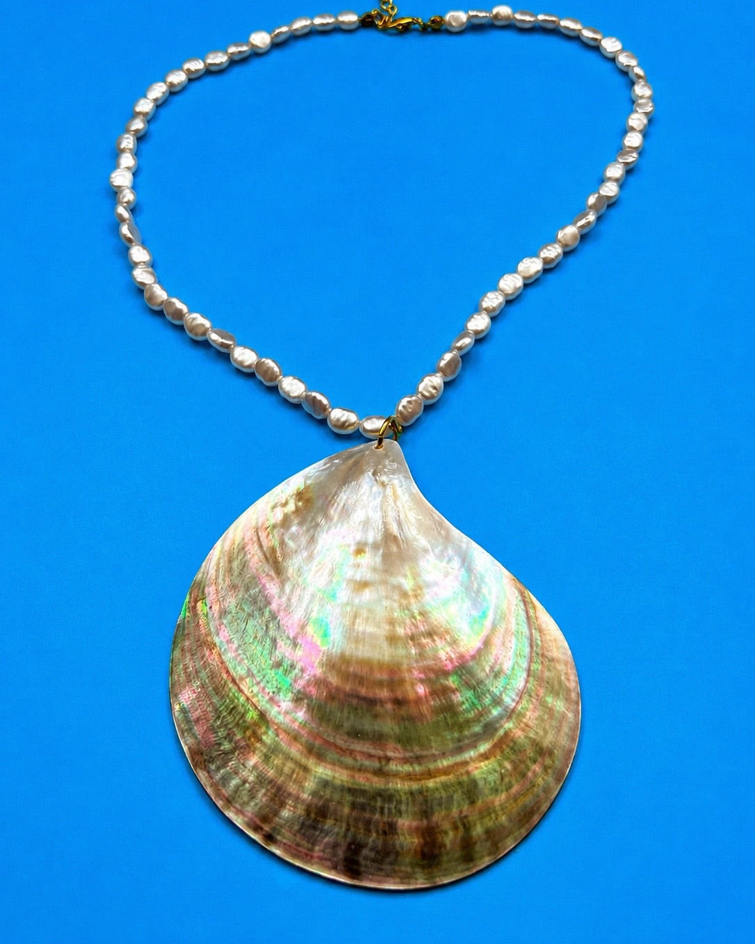 Ibiza Pearl Shell Necklace