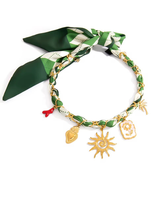 Amazonian Scarf Necklace