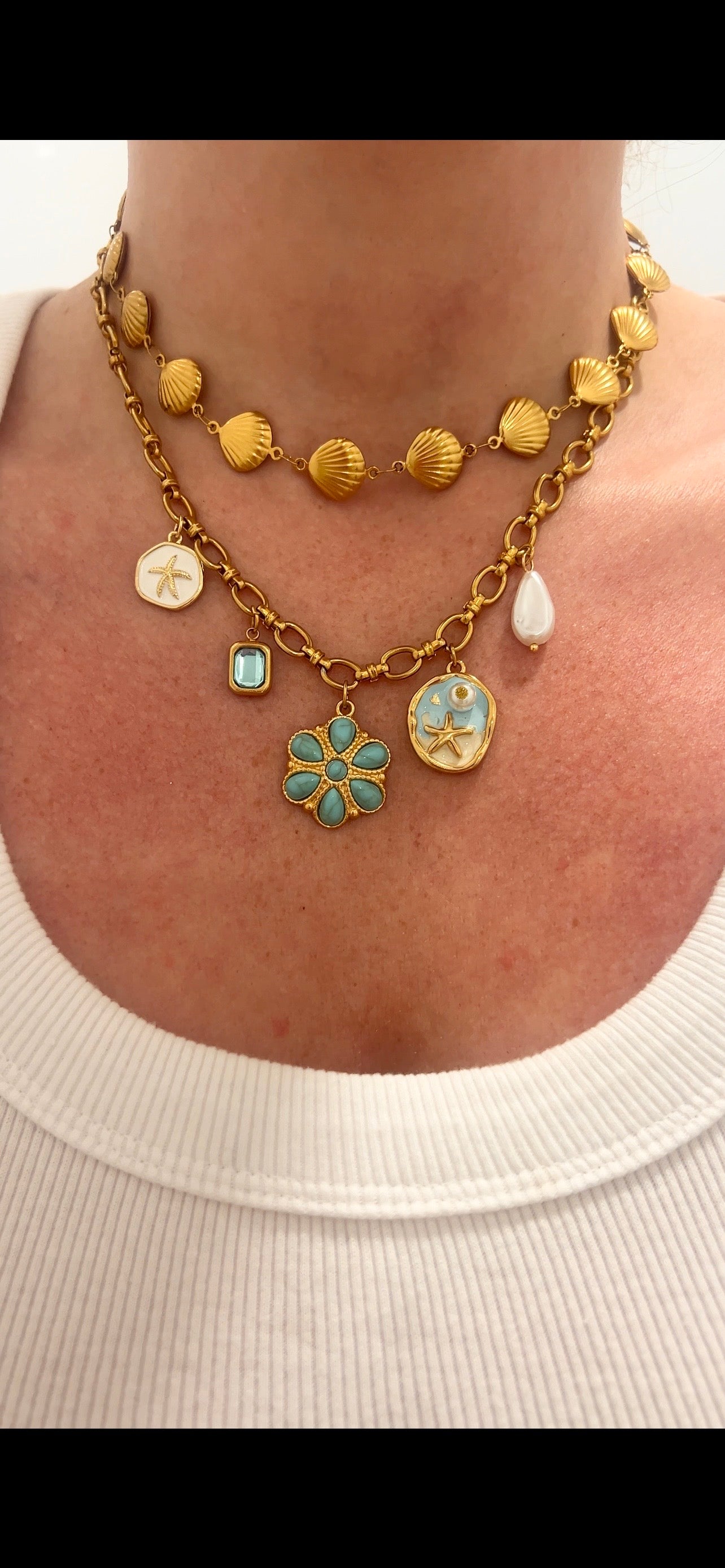 Ocean Pearl Charm