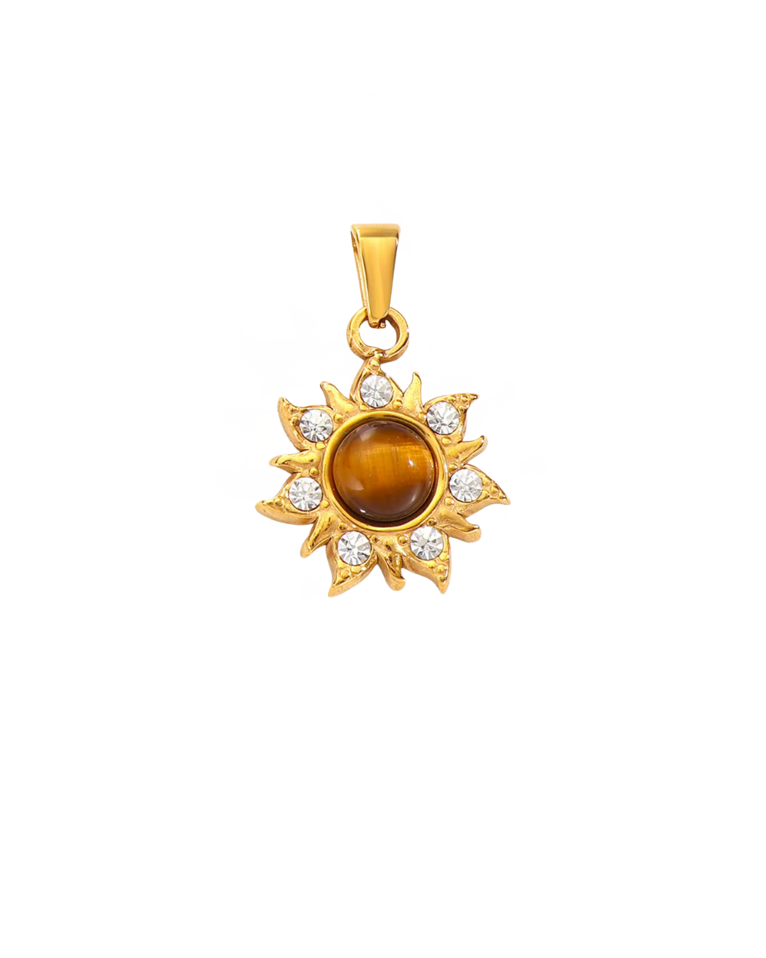 Tigers Eye Charm