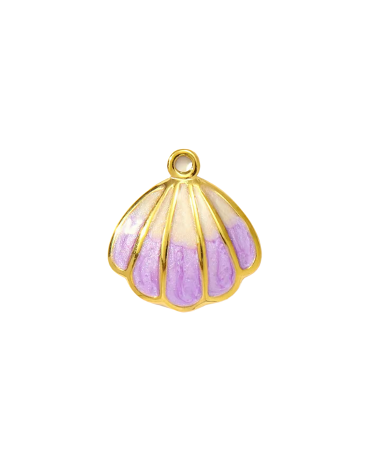 Lilac Shell Charm