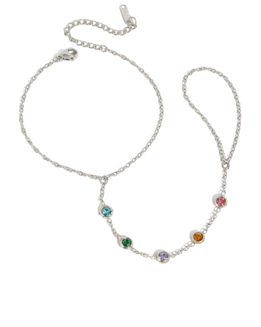 Diva Hand Chain Silver