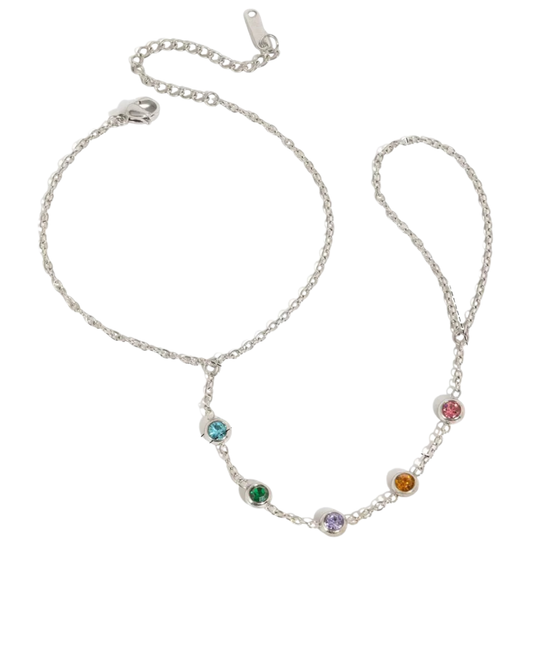 Diva Hand Chain Silver