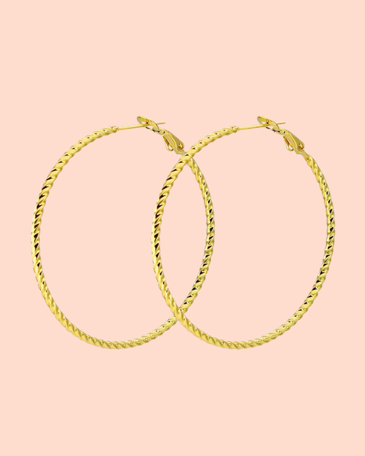 Spotlight Hoop Earrings