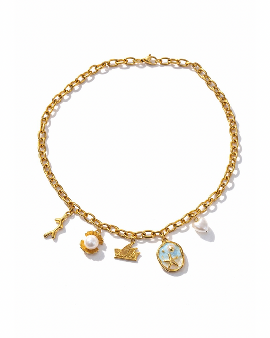 Sydney lover charm necklace