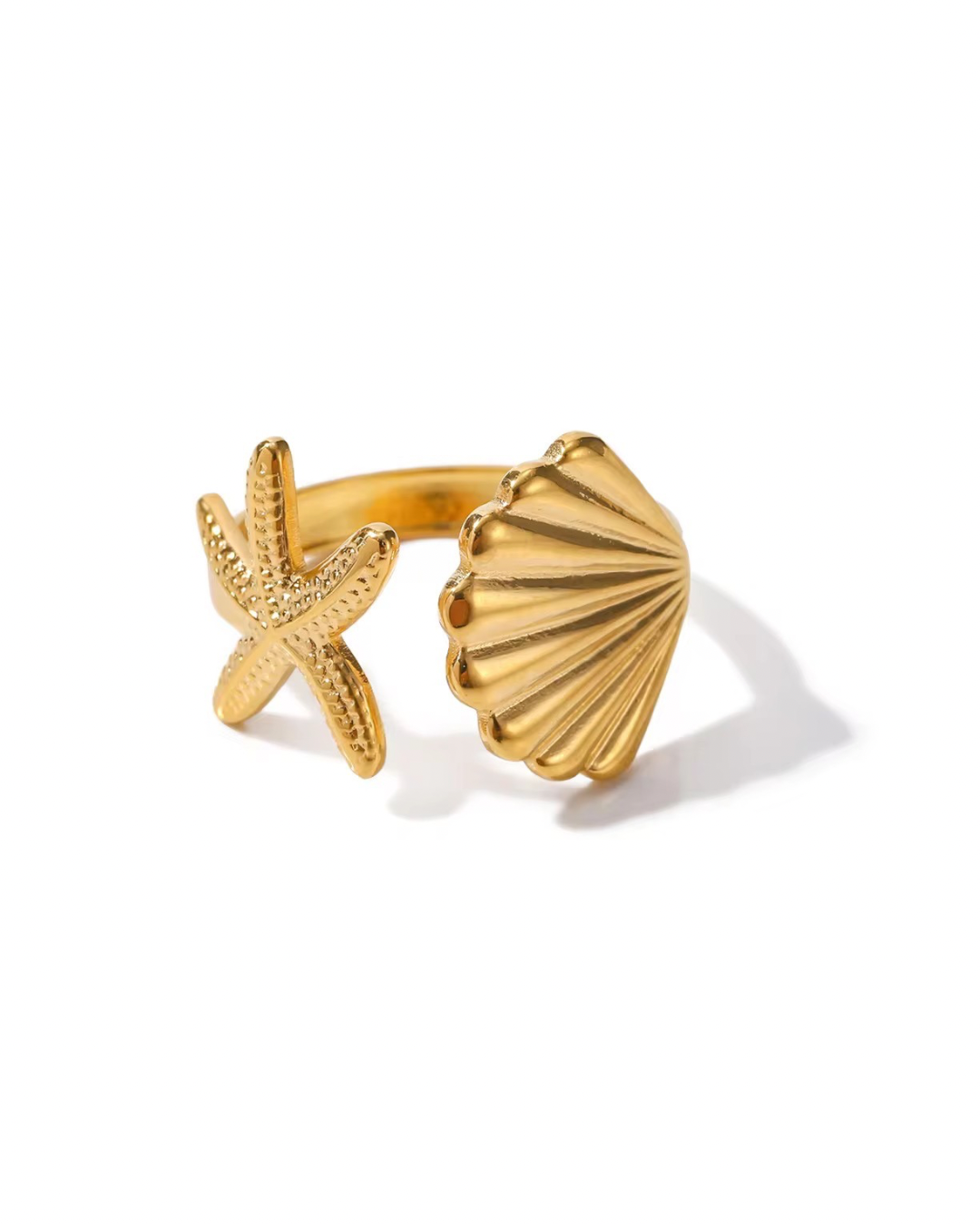Coral Charm Ring