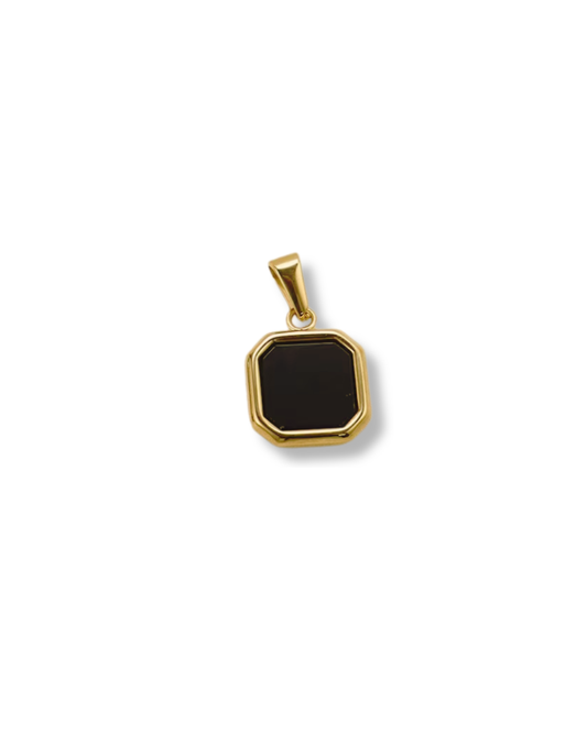 Onyx Square Charm